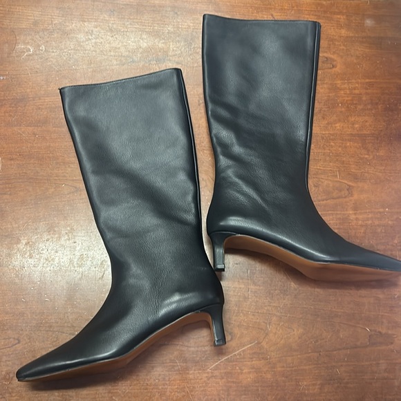 Madewell Women's Black Boots NR831 - Picture 3 of 4